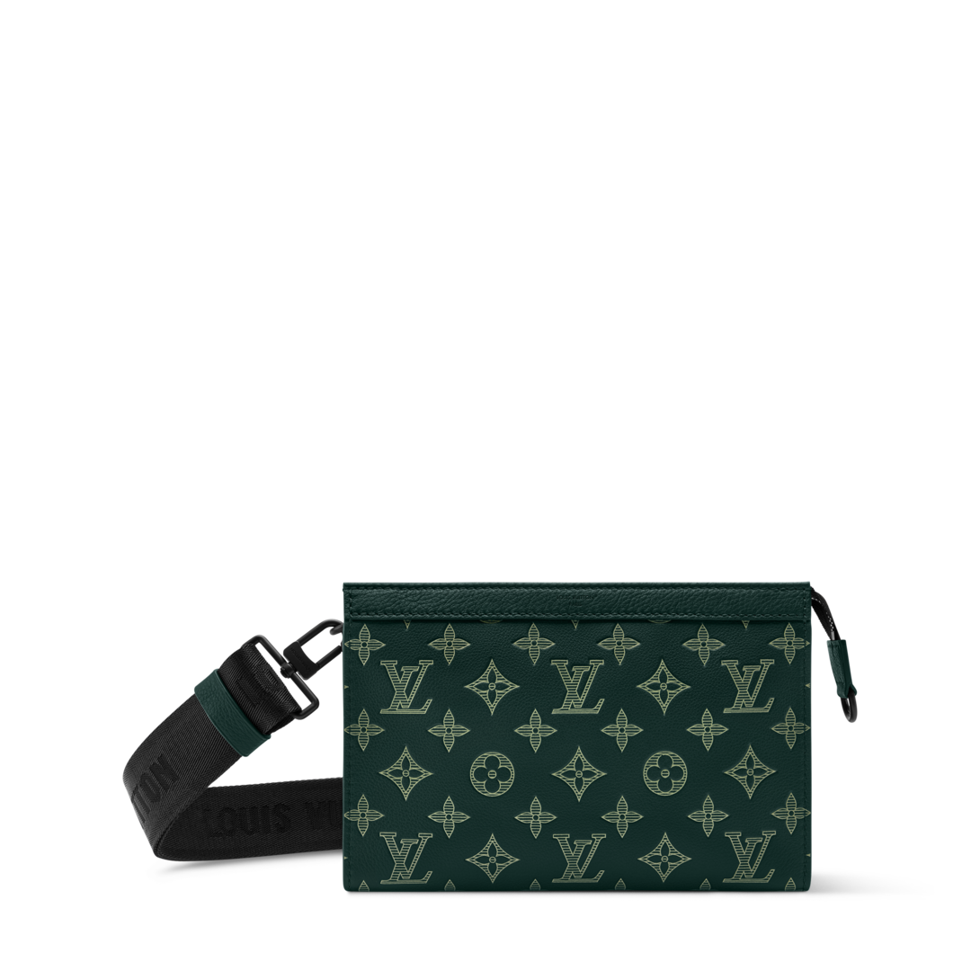 Gaston Wearable Wallet Monogram Shadow Leather - Wallets and Small